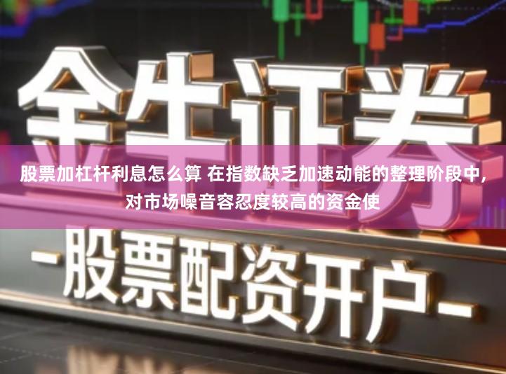 股票加杠杆利息怎么算 在指数缺乏加速动能的整理阶段中,对市场噪音容忍度较高的资金使