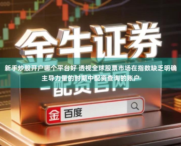 新手炒股开户哪个平台好 透视全球股票市场在指数缺乏明确主导力量的时期中配资查询的账户